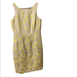 Ann Taylor Yellow Cocktail Dress